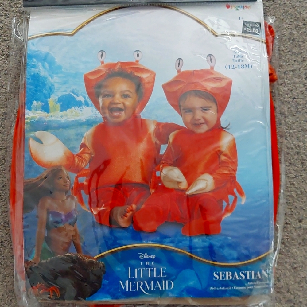 Little Mermaid Sebastian Halloween Costume